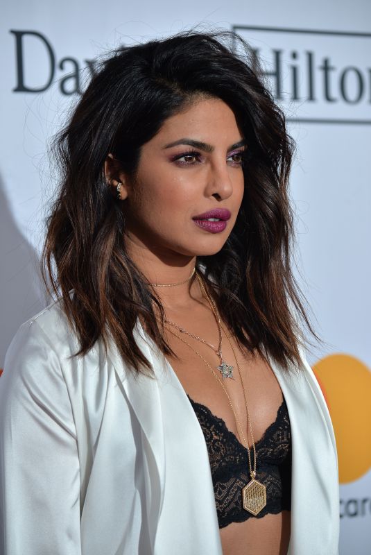 PRIYANKA CHOPRA at Clive Davis and Recording Academy Pre-Grammy Gala in New York 01/27/2018