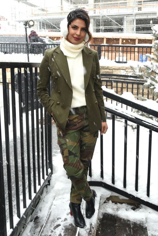 PRIYANKA CHOPRA at Variety Studio at 2018 Sundance Film Festival 01/21/2018