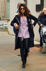 PRIYANKA CHOPRA Out and About in New York 01/11/2018