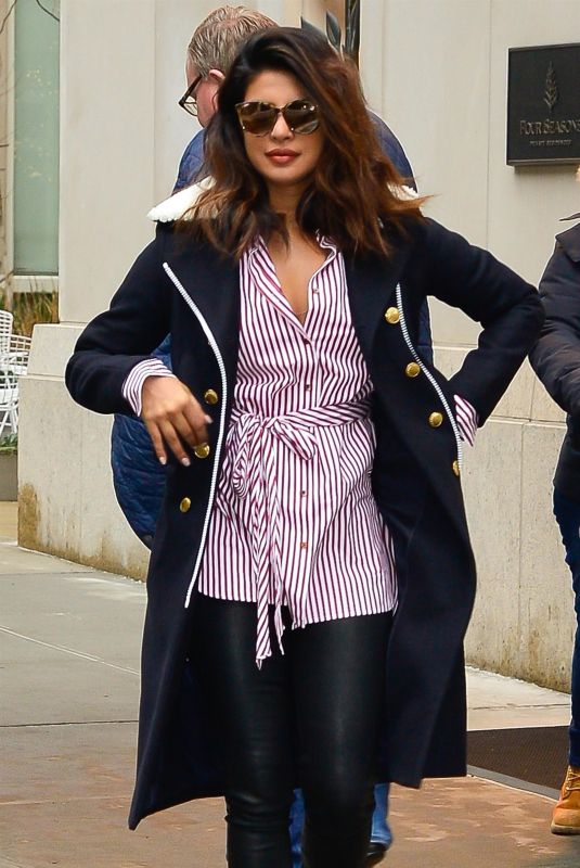 PRIYANKA CHOPRA Out and About in New York 01/11/2018
