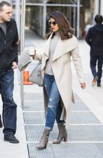 PRIYANKA CHOPRA Out and About in New York 01/31/2018