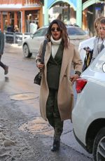 PRIYANKA CHOPRA Out at Sundance Film Festival in Park City 01/21/2018
