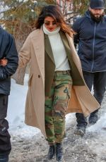 PRIYANKA CHOPRA Out at Sundance Film Festival in Park City 01/21/2018