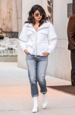 PRIYANKA CHOPRA Out in New York 01/24/2018