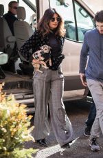 PRIYANKA CHOPRA Out with Her Dog in New York 01/26/2018