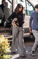 PRIYANKA CHOPRA Out with Her Dog in New York 01/26/2018