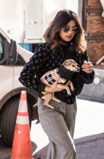 PRIYANKA CHOPRA Out with Her Dog in New York 01/26/2018