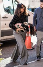 PRIYANKA CHOPRA Out with Her Dog in New York 01/26/2018