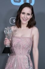 RACHEL BROSNAHAN at 2018 Critics’ Choice Awards in Santa Monica 01/11/2018