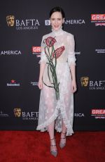 RACHEL BROSNAHAN at Bafta Los Angeles Tea Party in Los Angeles 01/06/2018