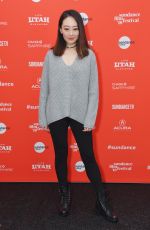RACHEL SONG at Nancy Premiere at 2018 Sundance Film Festival in Park City 01/20/2018