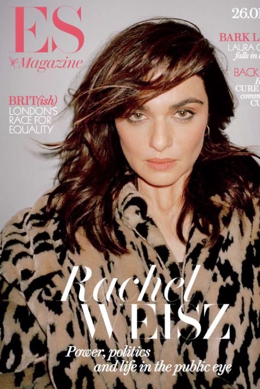 RACHEL WEISZ in Evening Standard Magazine, January 2018