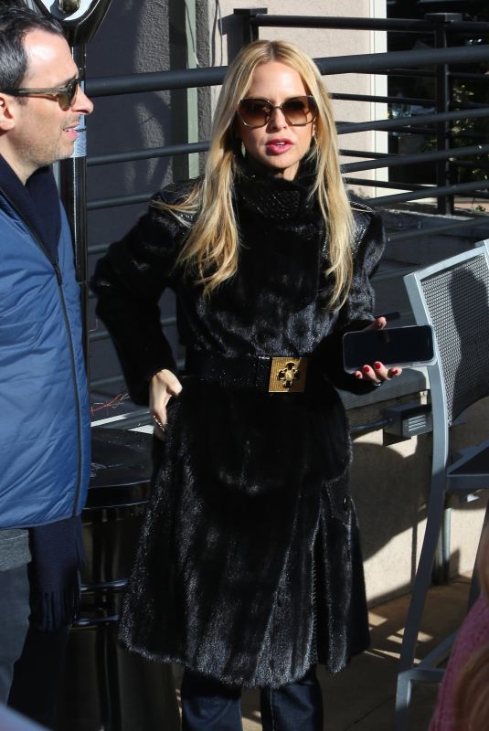 RACHEL ZOE Out for Lunch in Aspen 12/31/2017 