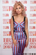 RAYE at Brit Awards Nominations Launch Party in London 01/13/2018