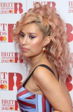 RAYE at Brit Awards Nominations Launch Party in London 01/13/2018