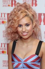 RAYE at Brit Awards Nominations Launch Party in London 01/13/2018