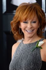 REBA MCENTIRE at Grammy 2018 Awards in New York 01/28/2018