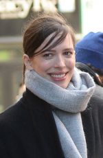 REBECCA HALL Out and About in New York 01/24/2018