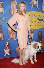 REBECCA ROMIJN at American Rescue Dog Show in Pomona 01/14/2018