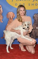REBECCA ROMIJN at American Rescue Dog Show in Pomona 01/14/2018