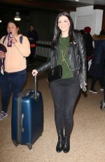 REBECCA RYAN at Euston Station in London 01/23/2018