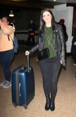 REBECCA RYAN at Euston Station in London 01/23/2018