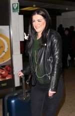 REBECCA RYAN at Euston Station in London 01/23/2018