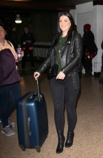 REBECCA RYAN at Euston Station in London 01/23/2018