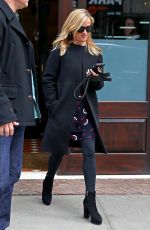 REESE WITHERSPON Leaves Her Hotel in New York 01/29/2018