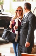 REESE WITHERSPOON Arrives at a Meeting in Century City 01/06/2018