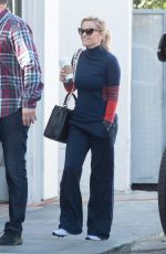 REESE WITHERSPOON Heading to a Studio in Los Angeles 01/24/2018