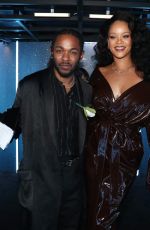 RIHANNA and Kendrick Lamar at Grammy 2018 Awards in New York 01/28/2018