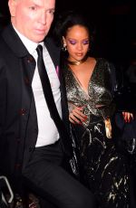 RIHANNA Leaves 1Oak Nightclub in New York 01/29/2018
