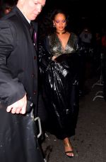 RIHANNA Leaves 1Oak Nightclub in New York 01/29/2018