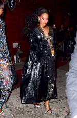 RIHANNA Leaves 1Oak Nightclub in New York 01/29/2018