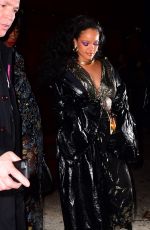 RIHANNA Leaves 1Oak Nightclub in New York 01/29/2018