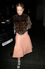 RITA ORA Arrives at BBC Radio 1 in London 01/12/2018