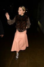 RITA ORA Arrives at BBC Radio 1 in London 01/12/2018