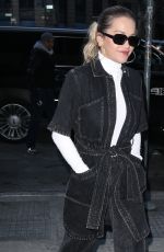 RITA ORA Arrives at Z100 Radio Studios in New York 01/31/2018