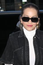 RITA ORA Arrives at Z100 Radio Studios in New York 01/31/2018