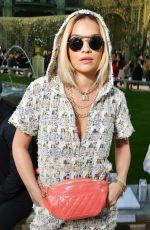 RITA ORA at Chanel Show at Spring/Summer 2018 Haute Couture Fashion Week in Paris 01/23/2018
