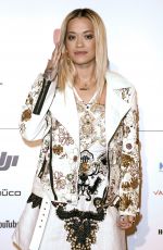 RITA ORA at Channel Aid at Elbphilharmonie in Hamburg 01/05/2018