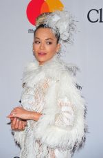 RITA ORA at Clive Davis and Recording Academy Pre-Grammy Gala in New York 01/27/2018