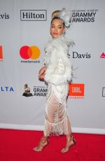 RITA ORA at Clive Davis and Recording Academy Pre-Grammy Gala in New York 01/27/2018