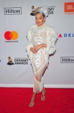 RITA ORA at Clive Davis and Recording Academy Pre-Grammy Gala in New York 01/27/2018