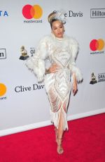RITA ORA at Clive Davis and Recording Academy Pre-Grammy Gala in New York 01/27/2018