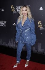 RITA ORA at Delta Airlines Pre-grammy Party in New York 01/25/2018