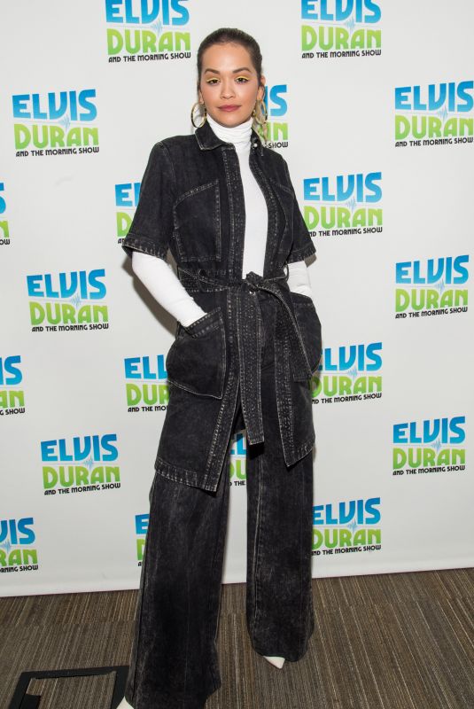 RITA ORA at Elvis Duran Z100 Morning Show in New York 01/31/2018