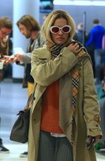 RITA ORA at JFK Airport in New York 01/23/2018