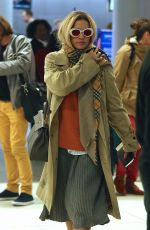 RITA ORA at JFK Airport in New York 01/23/2018